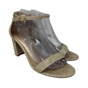 Women’s Dream Pairs Glitter Gold Formal Evening Prom Wedding Heels 8